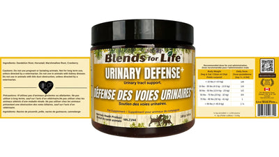 Urinary Defense+ - Dog & Cat Supplements - Blends for Life - PetToba - Blends for Life