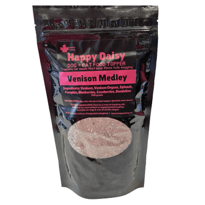 Venison Medley - Food Topper - Happy Daisy - PetToba - Happy Daisy