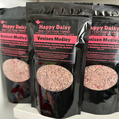 Venison Medley - Food Topper - Happy Daisy - PetToba - Happy Daisy