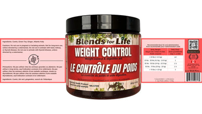 Weight Control - Dog & Cat Supplements - Blends for Life - PetToba - Blends for Life