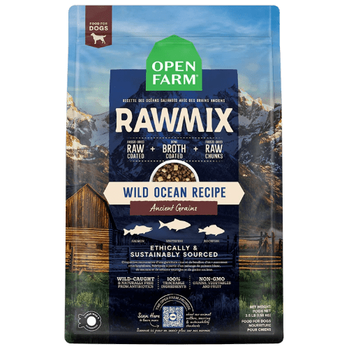 Wild Ocean Ancient Grains RawMix - Dry Dog Food - Open Farm - PetToba - Open Farm