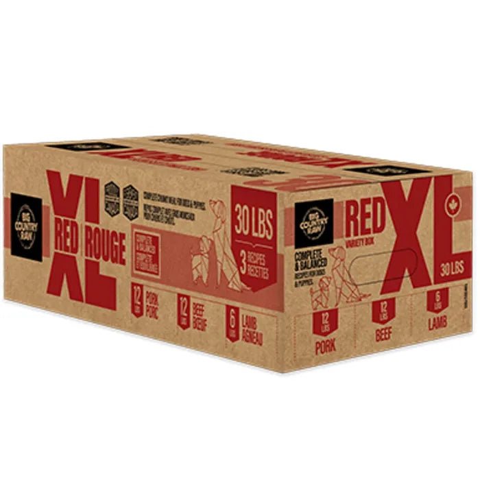 XL Red - Frozen Raw Dog Food - Big Country Raw - PetToba - Big Country Raw