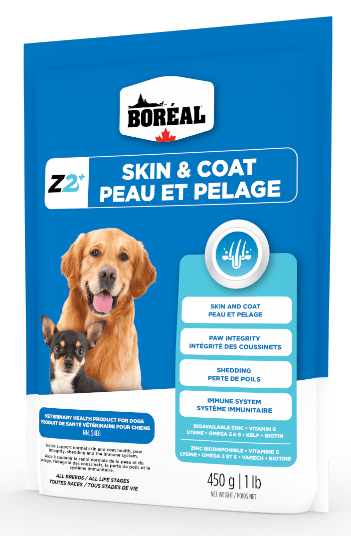 Z2+ Skin and Coat Zinc Supplement - Dog & Cat Supplements - BORÉAL - PetToba - Boreal