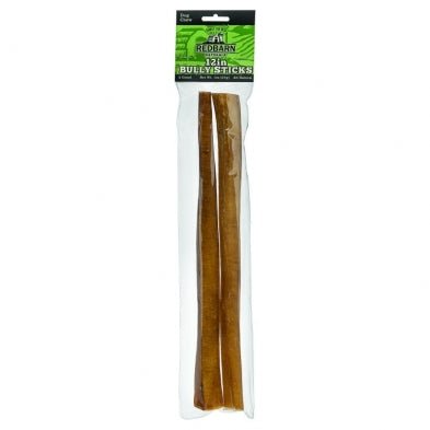 12" Bully Stick 2pk - Dog Treats - Redbarn - PetToba-Redbarn