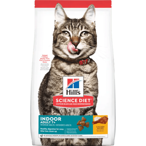 Adult 7+ Indoor - Dry Cat Food - Hill's Science Diet - PetToba-Hill's Science