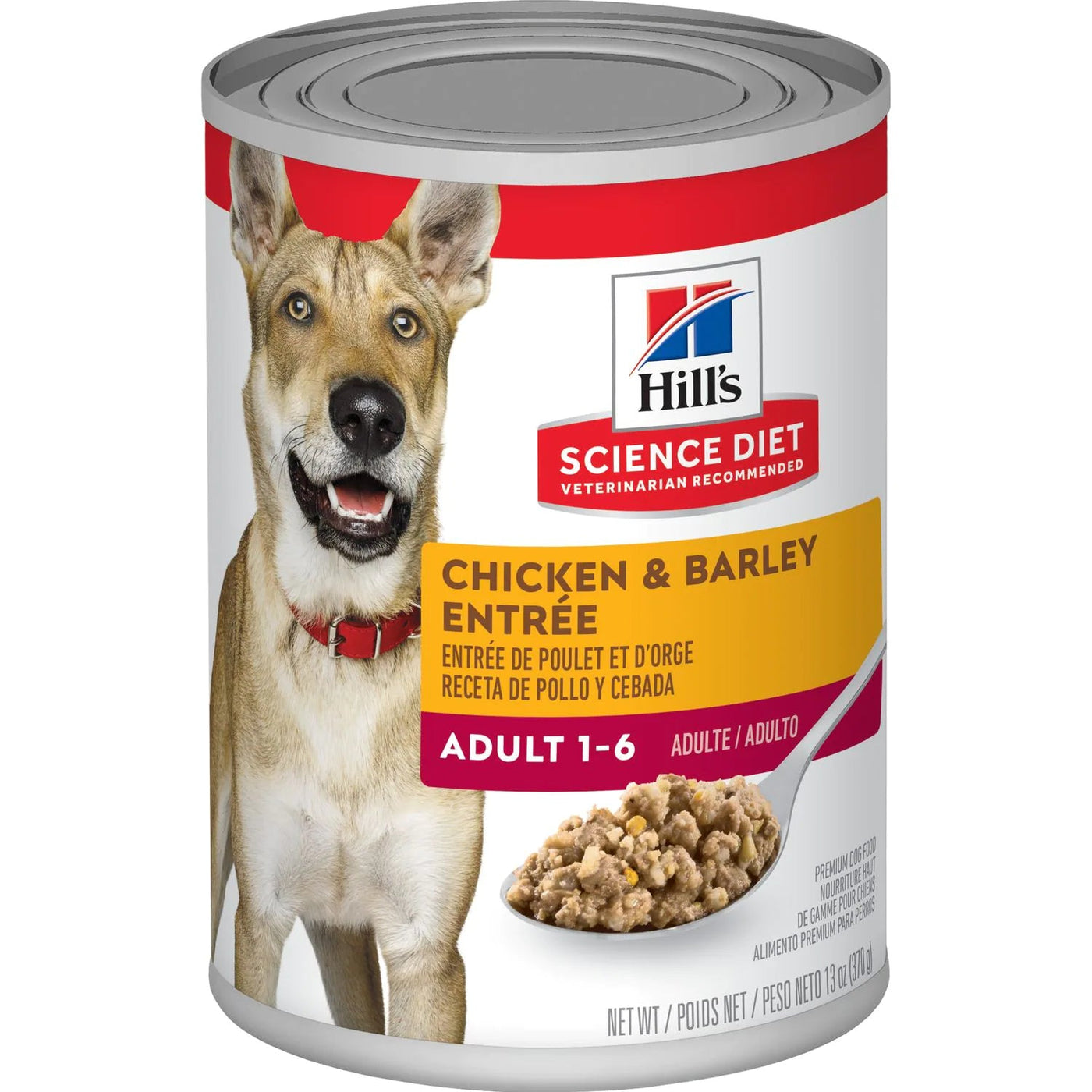 Adult Chicken & Barley Entrée - Wet Dog Food - Hill's Science Diet - PetToba-Hill's Science