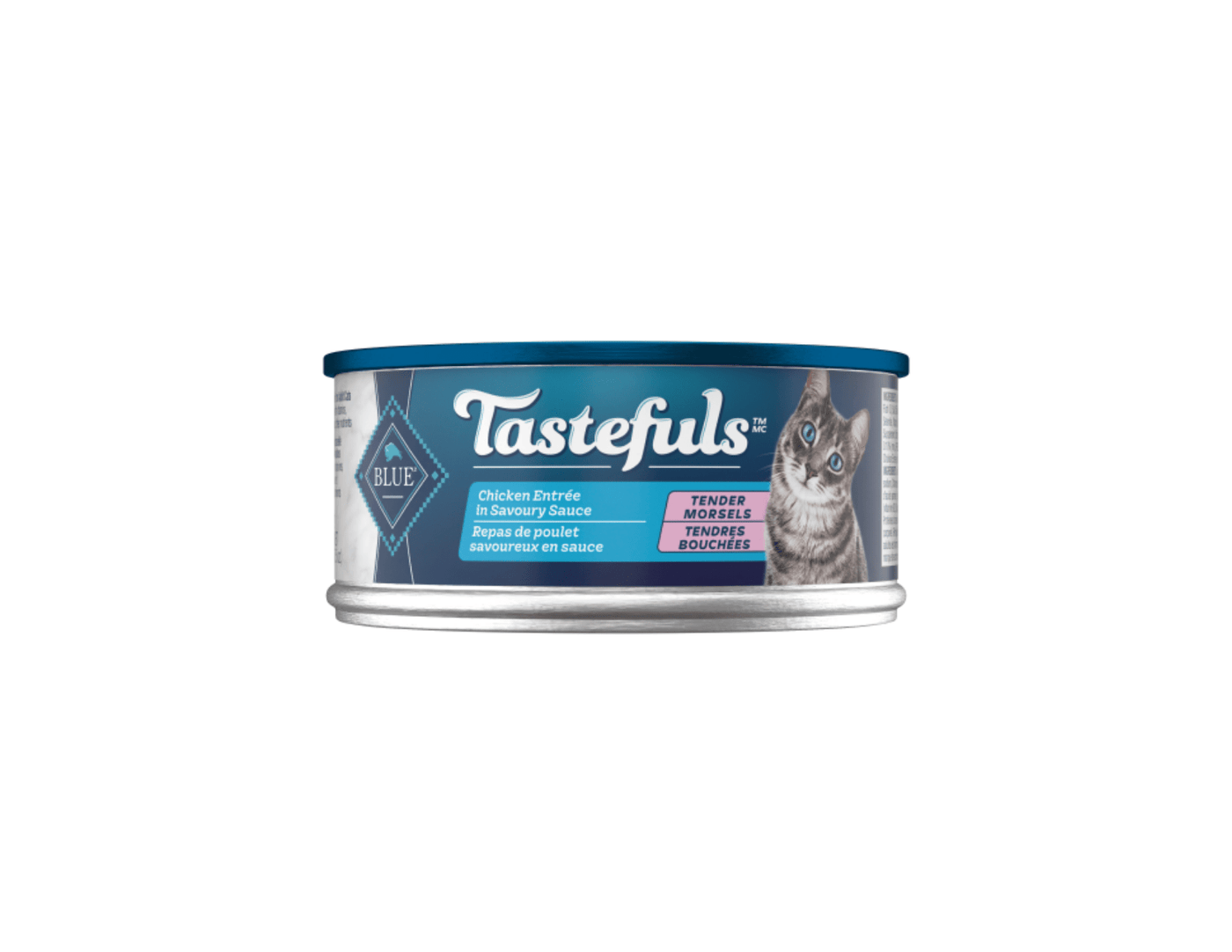 Adult Chicken Morsels in Gravy - Wet Cat Food - BLUE Tastefuls - PetToba-Blue Buffalo