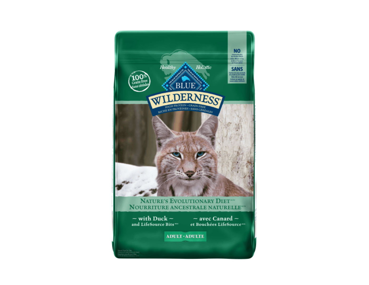 Adult Duck Grain Free Cat Food - Dry Cat Food - Blue Cat Wilderness - PetToba-Blue Buffalo