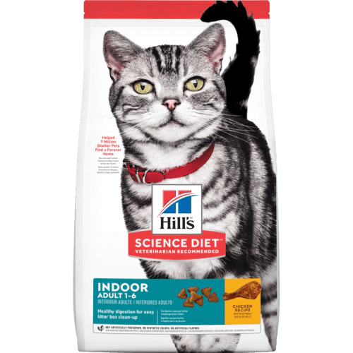Adult Indoor - Dry Cat Food - Hill's Science Diet - PetToba-Hill's Science