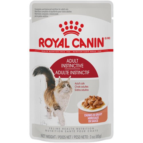 Adult Instinctive Chunks in Gravy Pouch - Wet Cat Food - Royal Canin - PetToba-Royal Canin