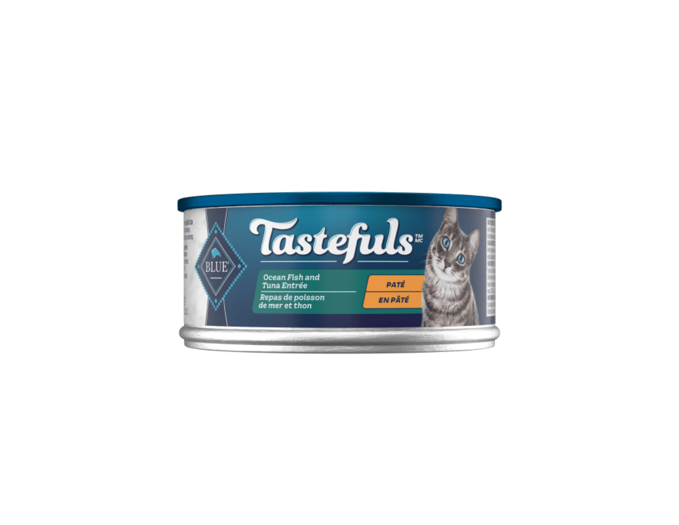 Adult Ocean Fish & Tuna Pate - Wet Cat Food - Blue Tastefuls - PetToba-Blue Buffalo