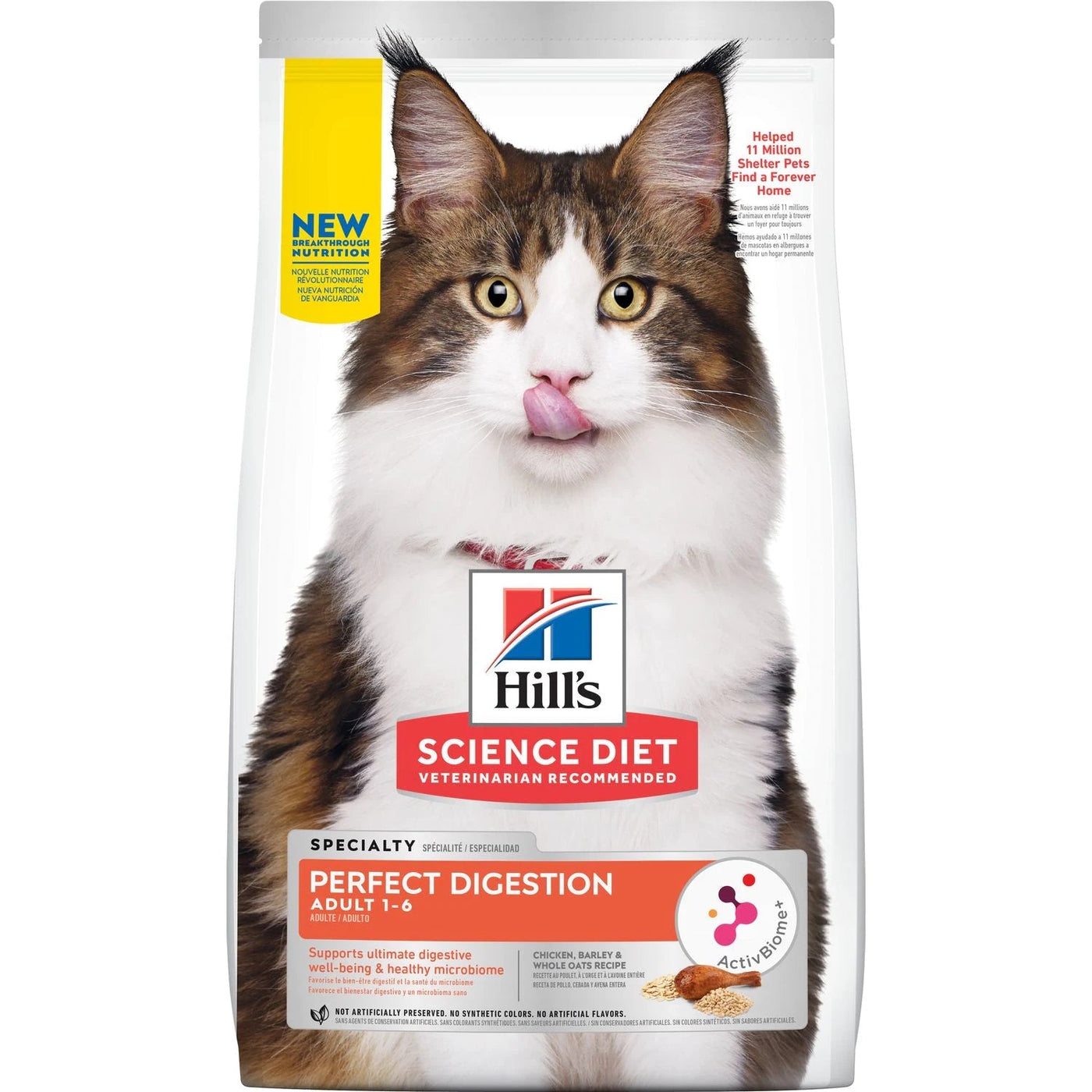 Adult Perfect Digestion - Dry Cat Food - Hill's Science - PetToba-Hill's Science