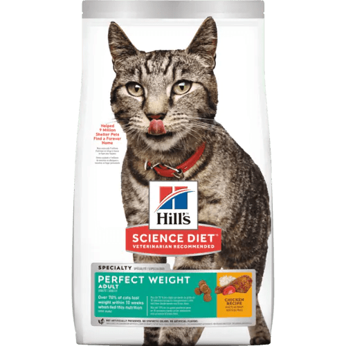 Adult Perfect Weight - Dry Cat Food - Hill's Science Diet - PetToba-Hill's Science