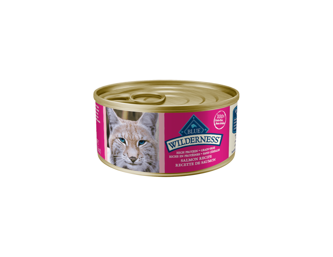 Adult Salmon Entrée Cat Canned Food - Wet Cat Food - Blue Cat Wilderness - PetToba-Blue Buffalo