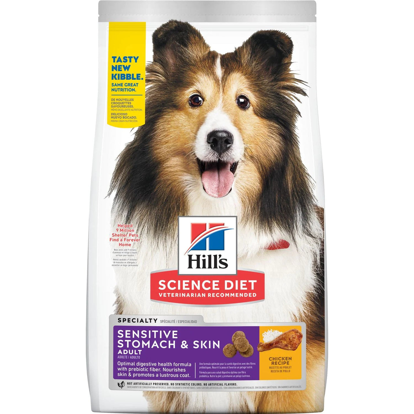 Adult Sensitive Stomach & Skin - Dry Dog Food - Hill's Science Diet - PetToba-Hill's Science