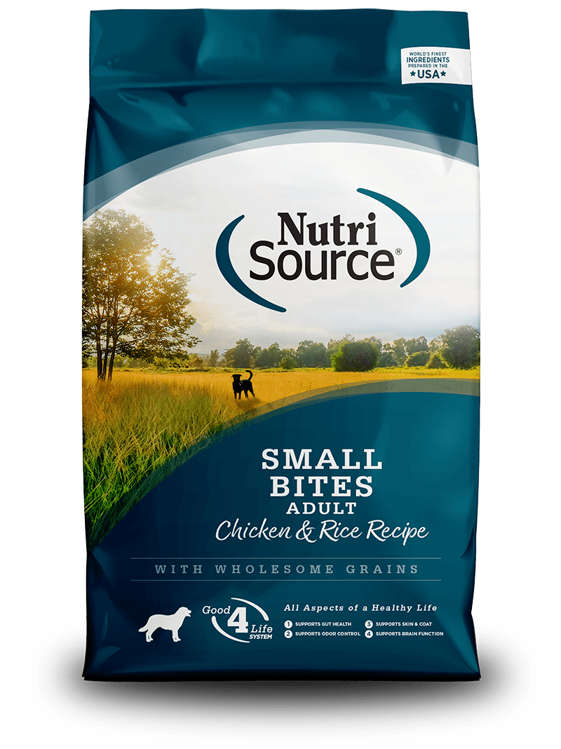 Adult Small Bites Recipe - Dry Dog Food - NutriSource