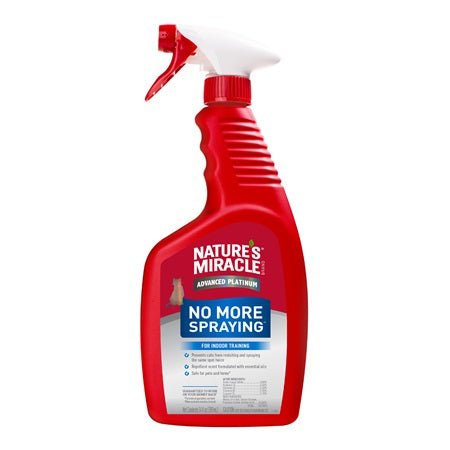 Advanced Platinum No More Spraying Cat - Nature's Miracle - PetToba-Nature's Miracle