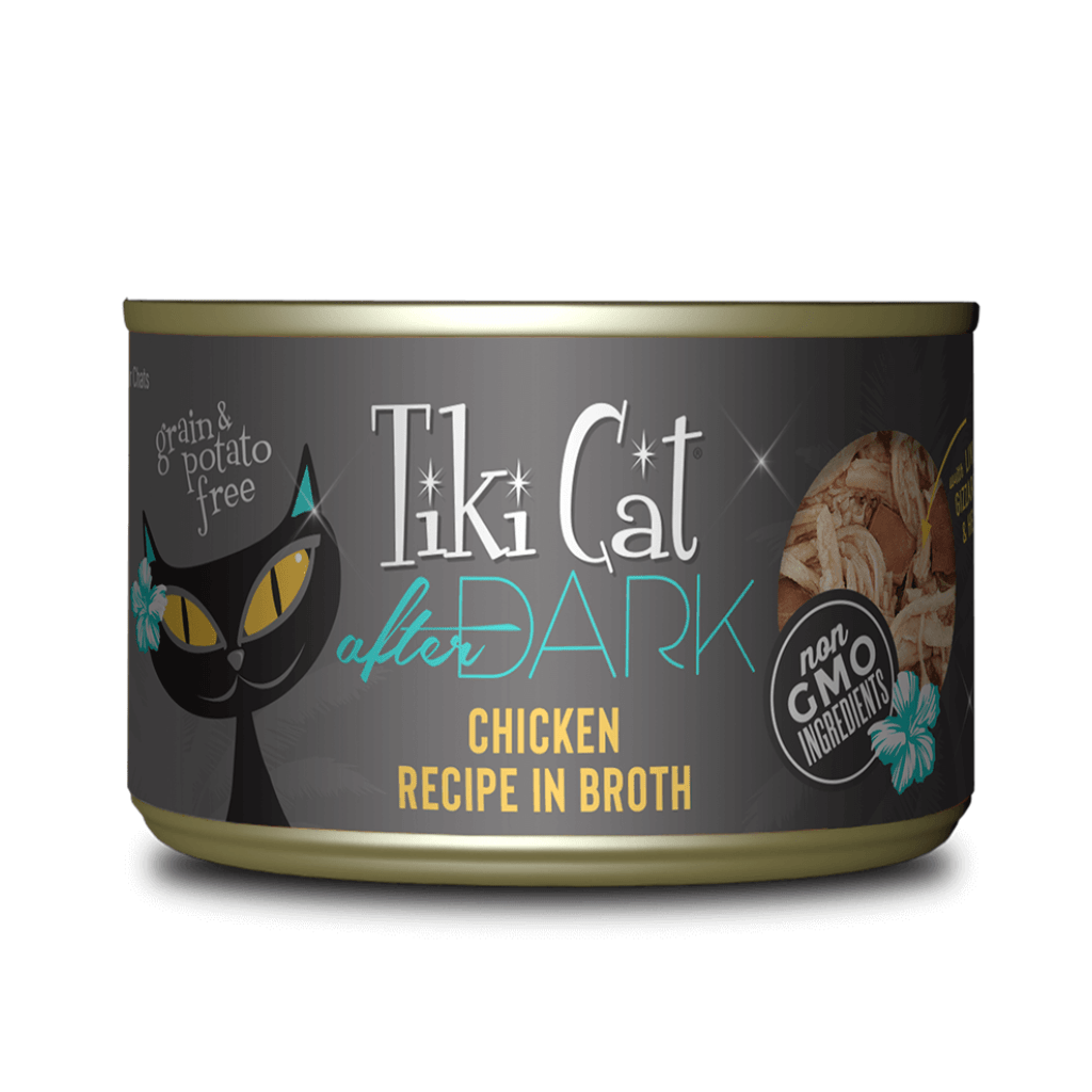 After Dark GF Chicken (2.8 | 5.5 oz) Wet Cat food - Tiki Cat - PetToba-Tiki Cat