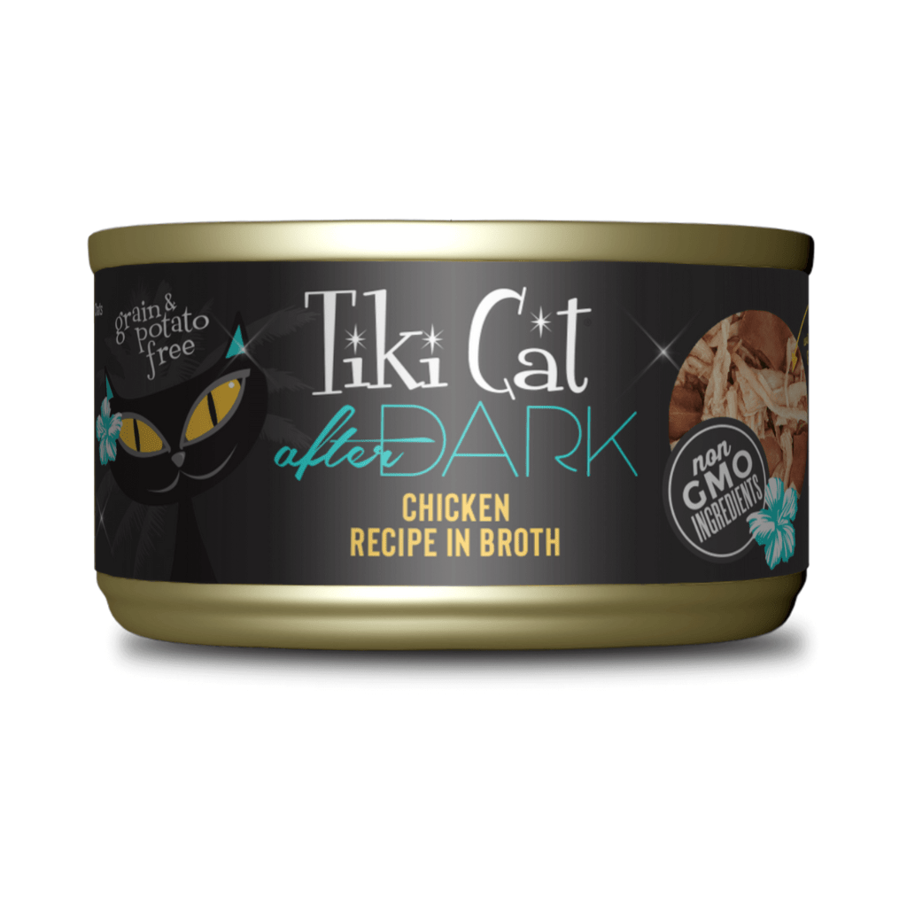 After Dark GF Chicken (2.8 | 5.5 oz) Wet Cat food - Tiki Cat - PetToba-Tiki Cat