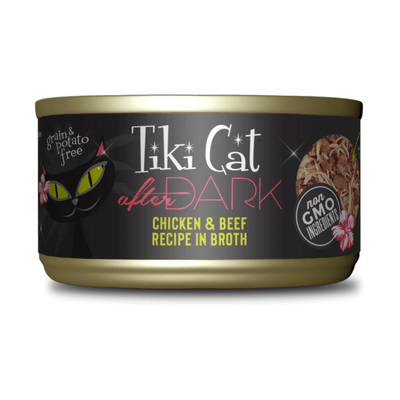 After Dark GF Chicken/Beef (2.8 | 5.5 oz) Wet Cat food - Tiki Cat - PetToba-Tiki Cat