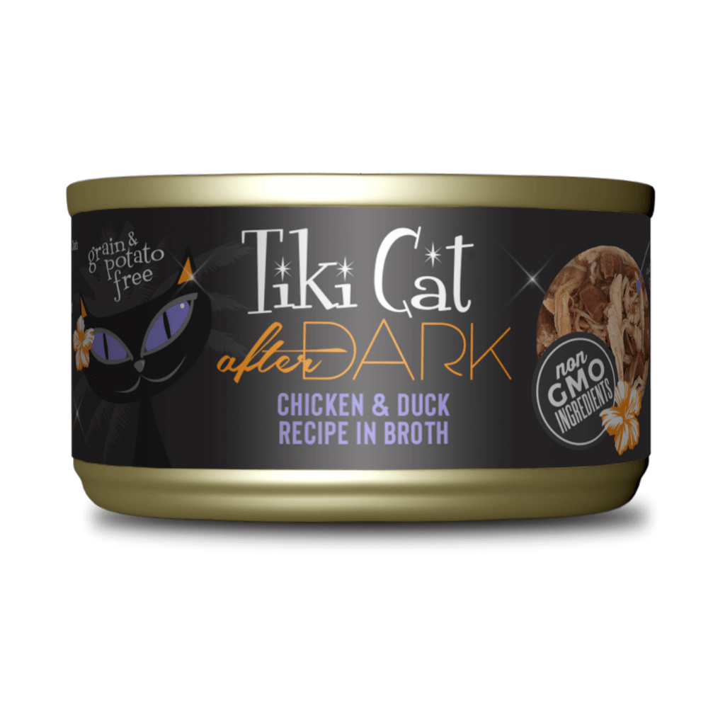 After Dark GF Chicken/Duck (2.8 | 5.5 oz) Wet Cat food - Tiki Cat - PetToba-Tiki Cat