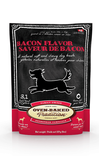 All Natural Treats For Dogs – Bacon-Oven-Baked Tradition