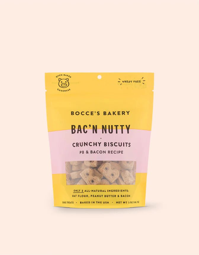Bac N Nutty Biscuits - Dog Treats - Bocce's - PetToba-Bocce's Bakery