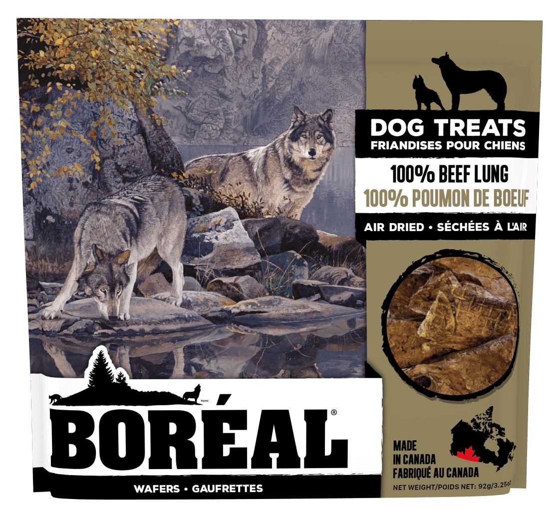 Beef Lung Air Dried Treats - Dog Air Dried Treats - BORÉAL - PetToba-Boreal