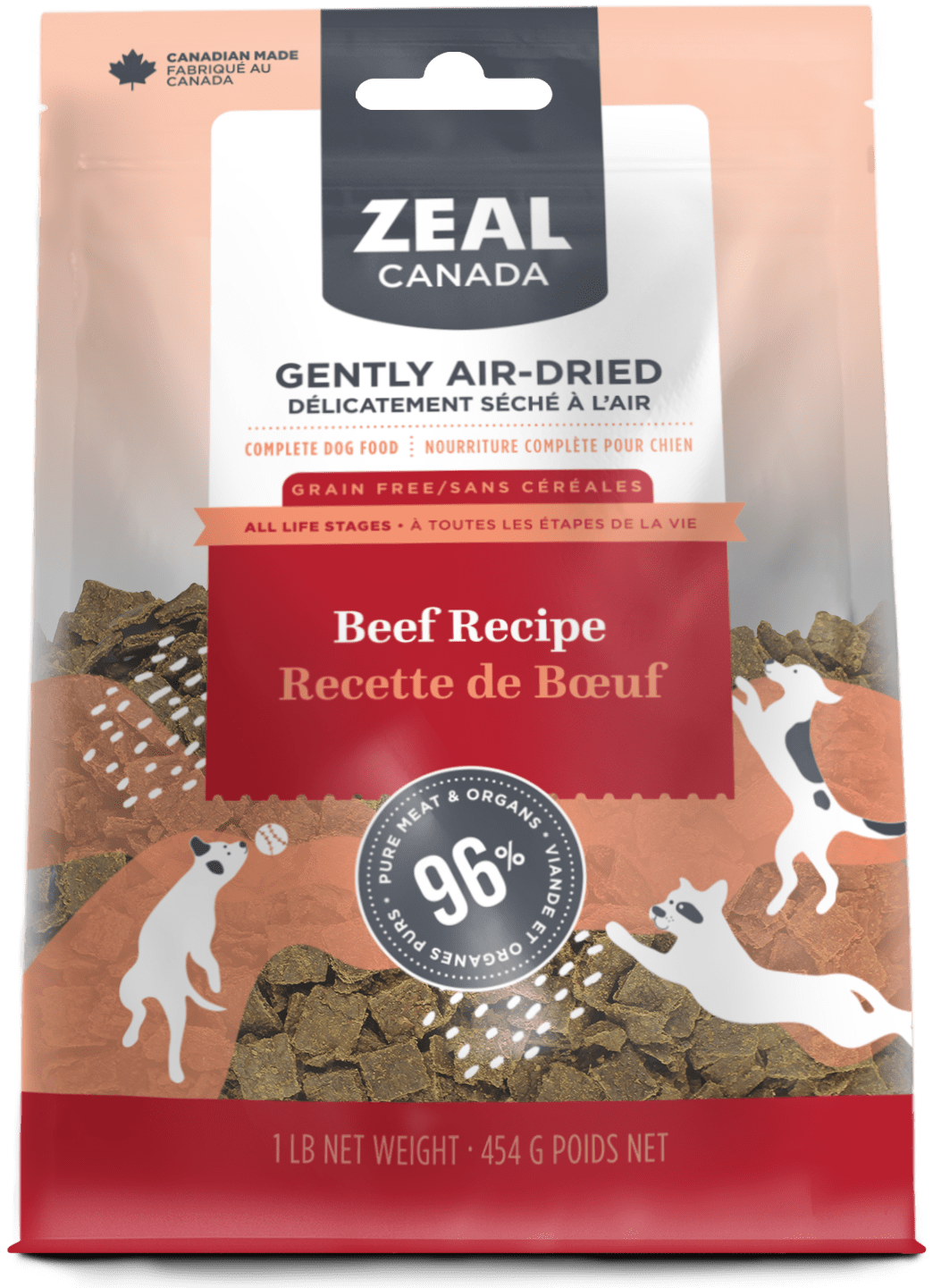Beef Recipe - Air Dried Dog Food - Zeal
