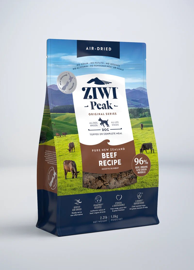 Beef Recipe - Air Dried Dog Food - Ziwi - PetToba-Ziwi