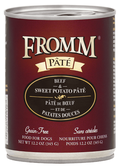 Beef & Sweet Potato Pate - Wet Dog Food - Fromm