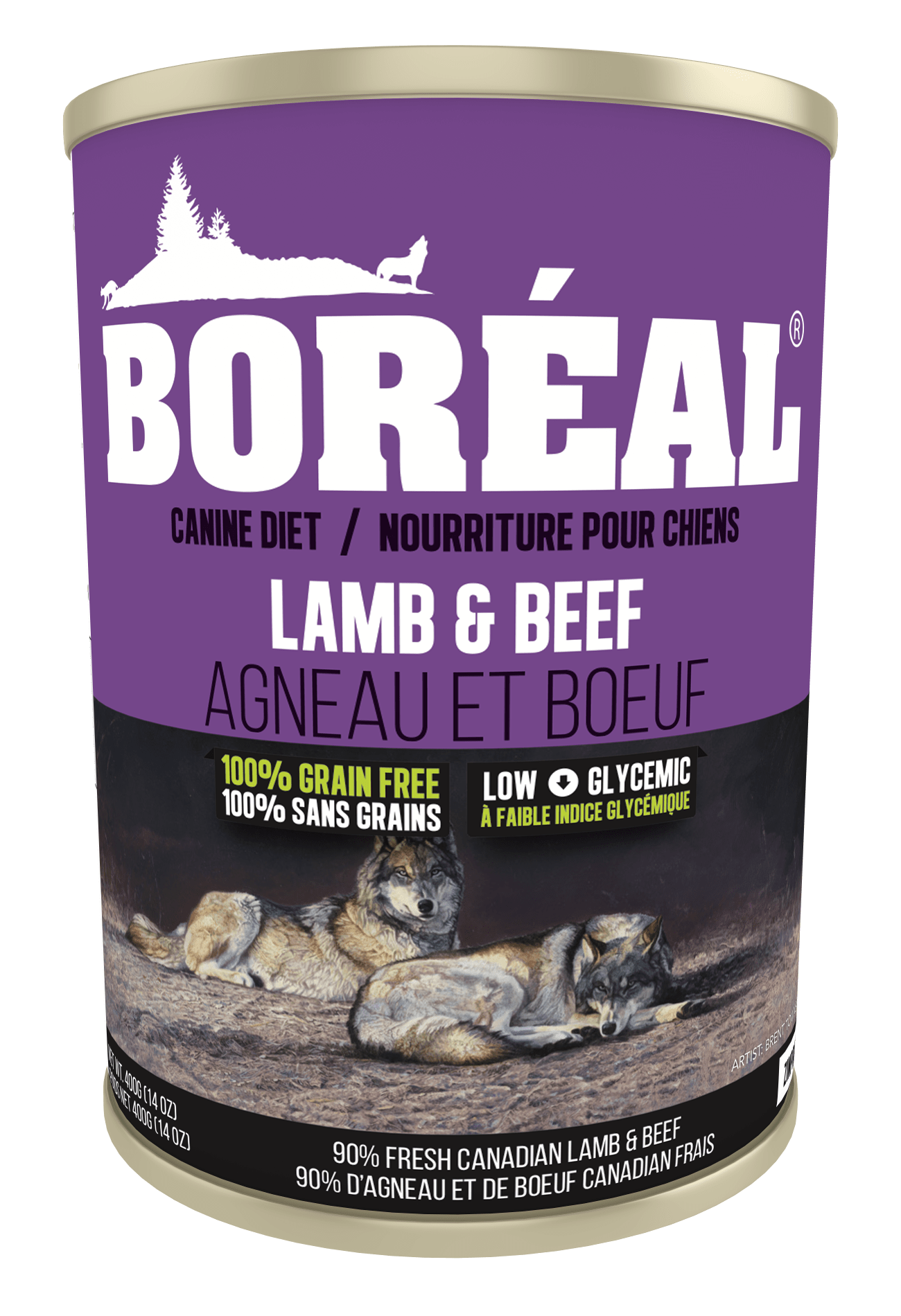 Big Bear Lamb & Beef 690g - Wet Dog Food - BORÉAL - PetToba-Boreal
