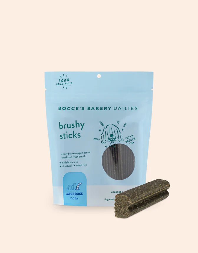 Brushy Sticks Dental Bars - Dog Treats - Bocce's - PetToba-Bocce's Bakery