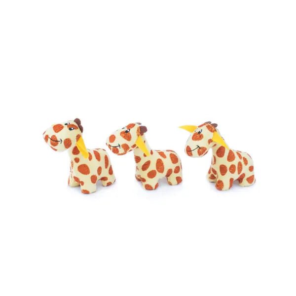Burrow Squeaker Toy Giraffe Lodge - ZippyPaws - PetToba-ZippyPaws