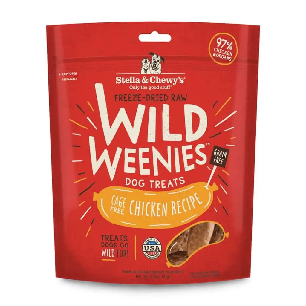 Cage-free Chicken Wild Weenies - Freeze Dried Raw Dog Treats - Stella & Chewy's - PetToba-Stella & Chewys
