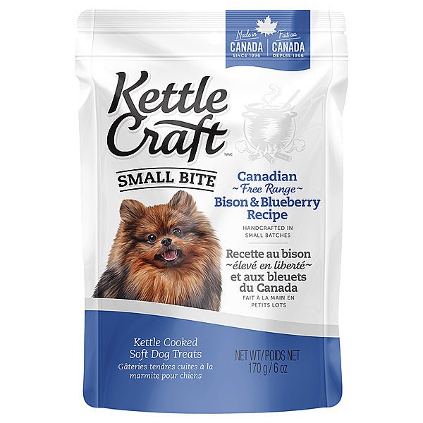 Canadian Bison & Blueberry Small Bite - Dog Treats - Kettle Craft