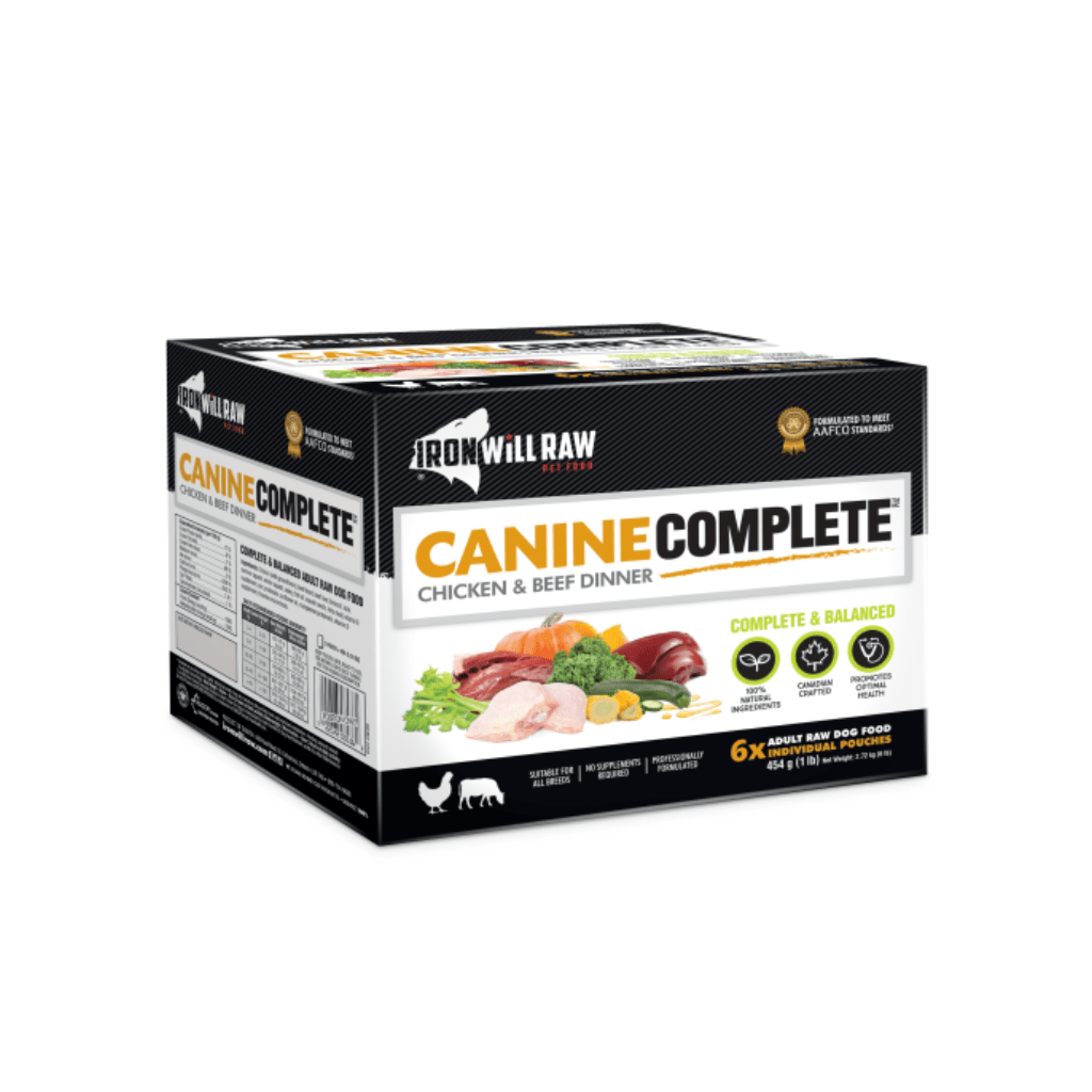 Canine Complete Chicken & Beef Dinner - Frozen Raw Dog Food - Iron Will Raw - PetToba-Iron Will Raw