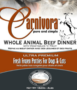 Carnivora Beef Dinner - PetToba-Carnivora