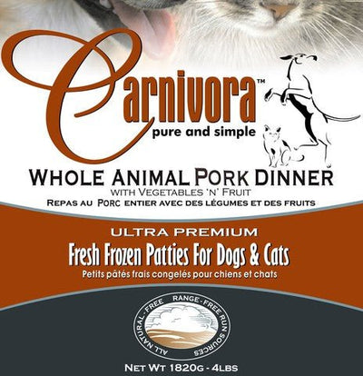 Carnivora Pork Dinner - PetToba-Carnivora