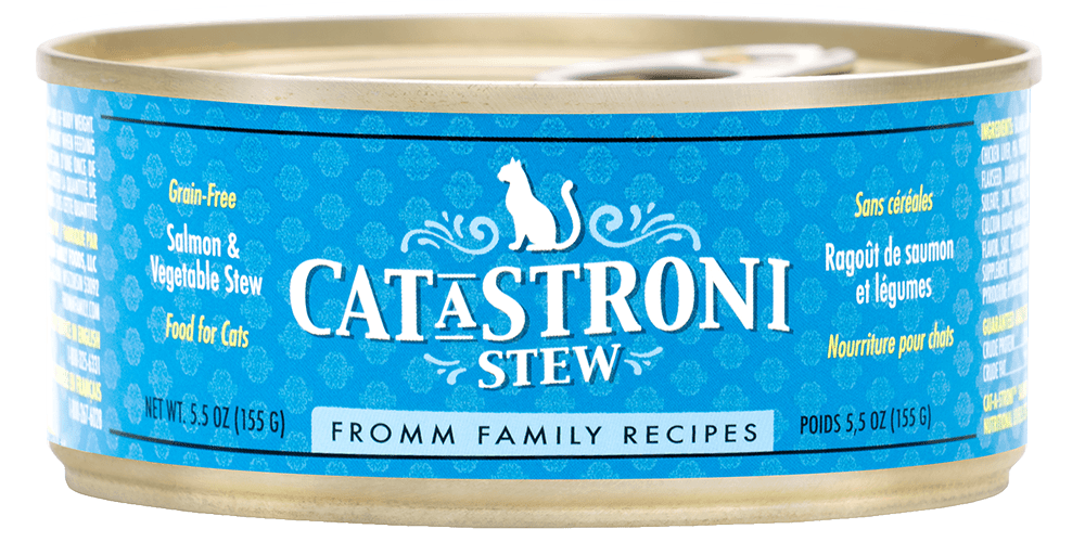 Cat-A-Stroni Salmon & Vegetable Stew - Wet Cat Food - Fromm