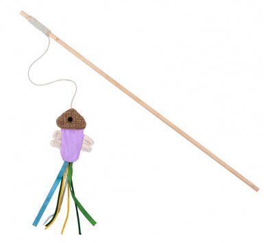 Cat Toy Swing Stick Jelly Fish Purple - Cat Toy - Bud'z - PetToba-Bud'z