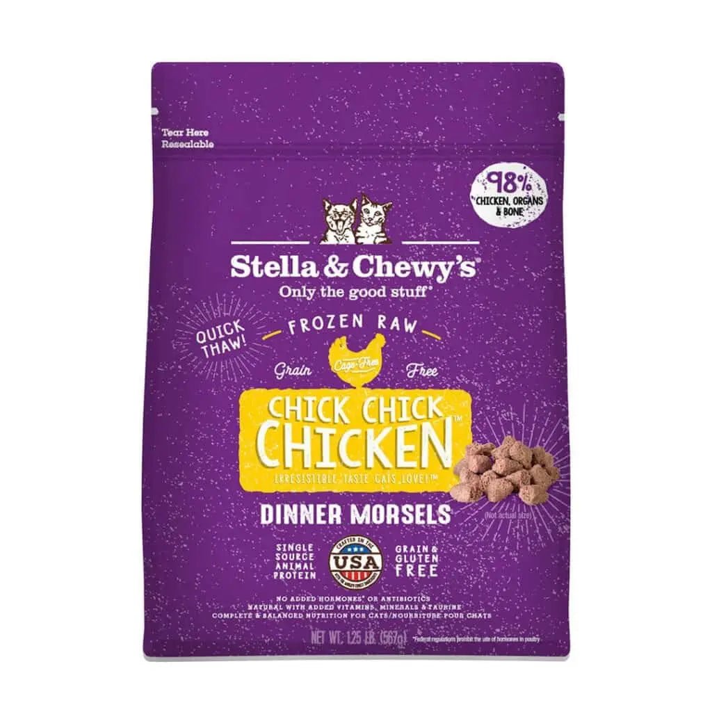 Chick, Chick Chicken Dinner Morsels - Frozen Raw Cat Food - Stella & Chewy's - PetToba-Stella & Chewys