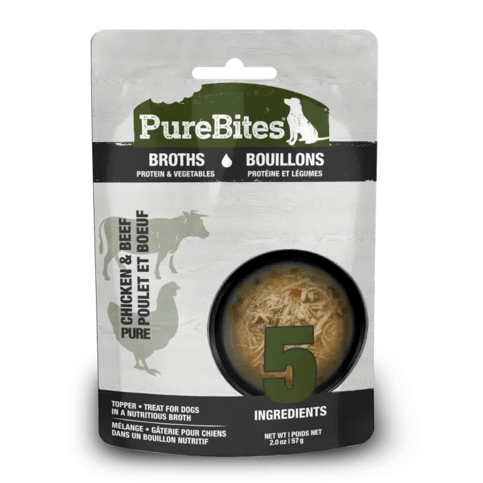 Chicken, Beef & Vegetables Dog Broth - PureBites - PetToba-PureBites