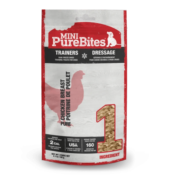 Chicken Breast Freeze Dried Mini Dog Treats - PureBites - PetToba-PureBites