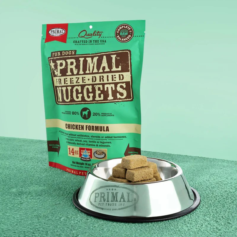 Chicken Canine Raw Nuggets - Freeze Dried Dog Food - Primal Pet Foods - PetToba-Primal Pet Foods