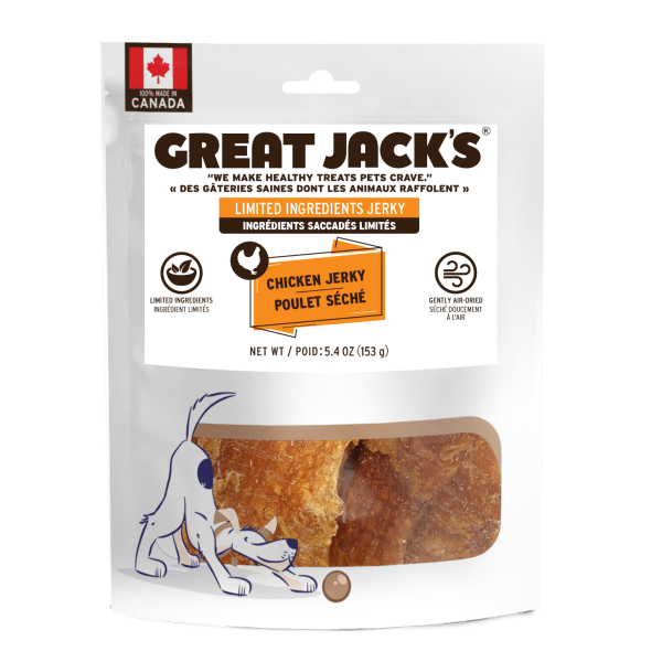 Chicken Jerky Dog Treats - Great Jacks - PetToba-Great Jacks