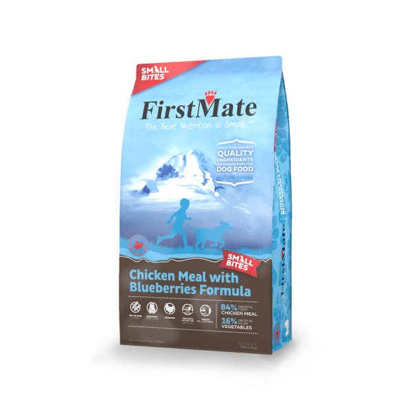 Chicken Meal with Blueberries Formula Small Bites - Dry Dog Food -FirstMate - PetToba-FirstMate