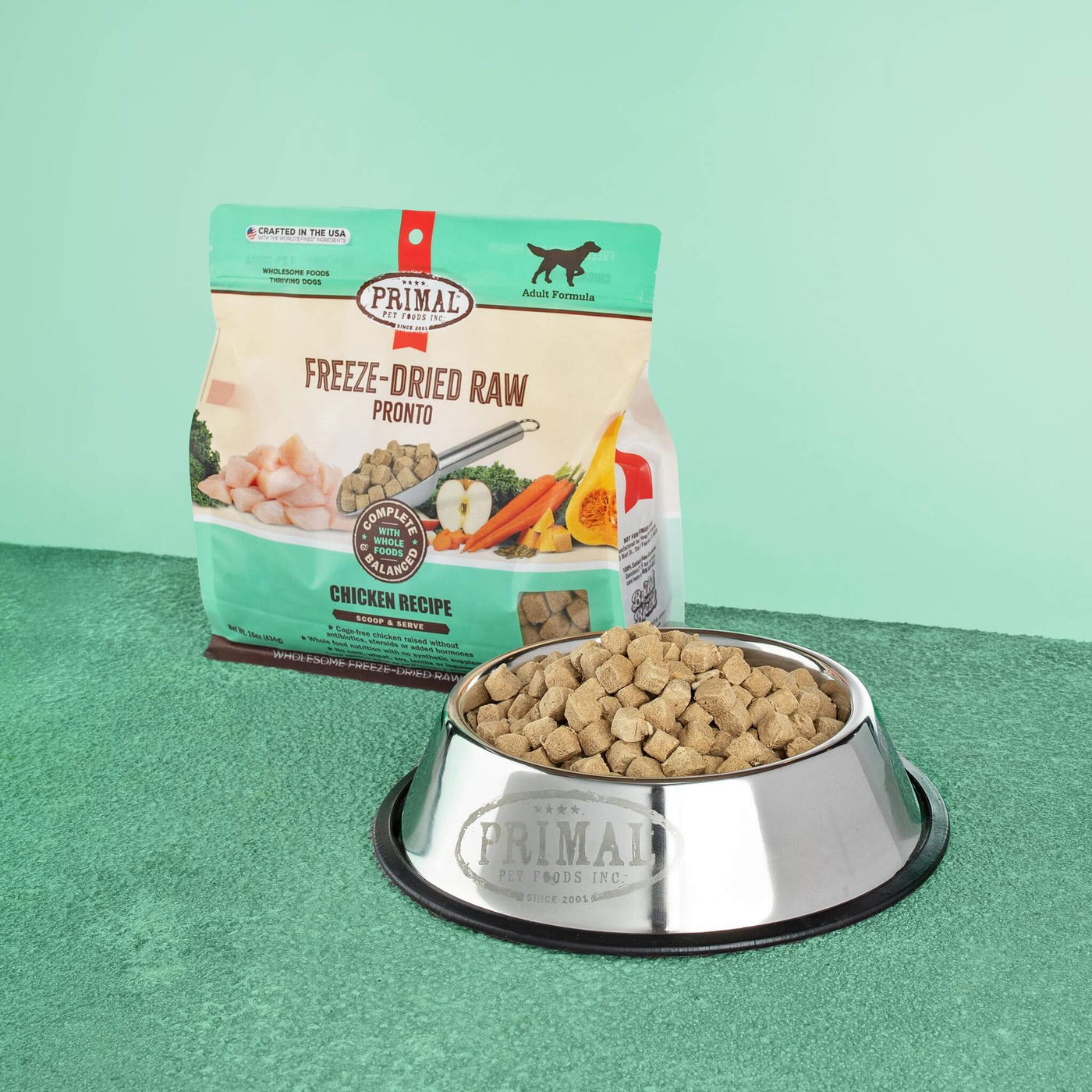 Chicken Raw Pronto - Freeze Dried Raw Dog Food - Primal Pet Foods - PetToba-Primal Pet Foods