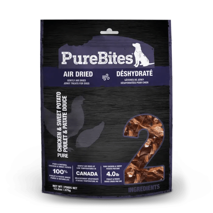 Chicken & Sweet Potato Air Dried Dog Treats - PureBites
