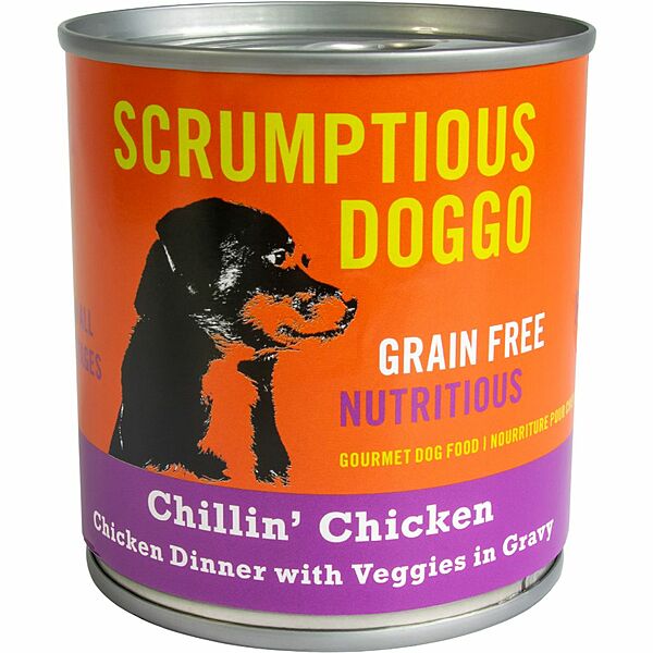 Chicken & Veggie Dinner in Gravy - Wet Dog Food - Scrumptious - PetToba-Scrumptious